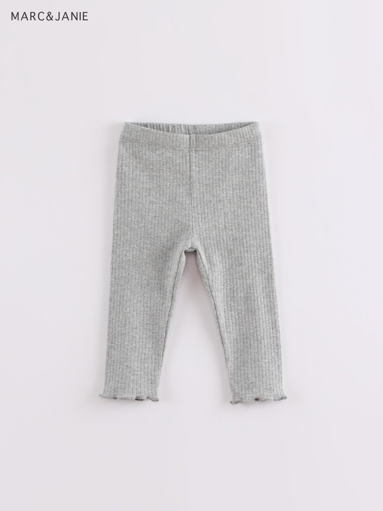 MARC&JANIE Girls Knit Leggings Soft Breathable Kids Clothes