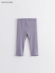 MARC&JANIE Girls Knit Leggings Soft Breathable Kids Clothes