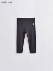 MARC&JANIE Girls Rabbit Print Leggings for Sports Yoga