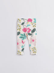 MARC&JANIE Girls Rabbit Print Leggings for Sports Yoga