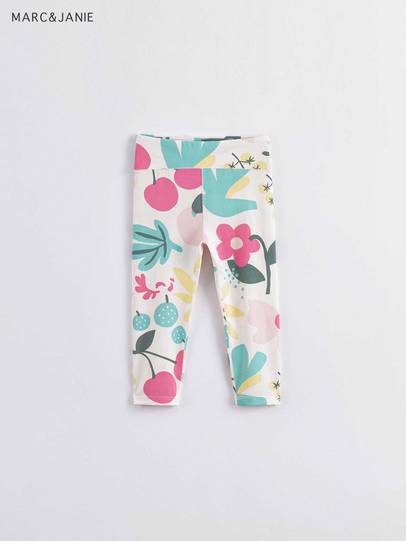 MARC&JANIE Girls Rabbit Print Leggings for Sports Yoga
