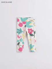 MARC&JANIE Girls Rabbit Print Leggings for Sports Yoga
