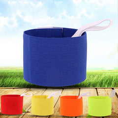 Colorful Football Captain Armband Adjustable Arm Band Anti off Protection