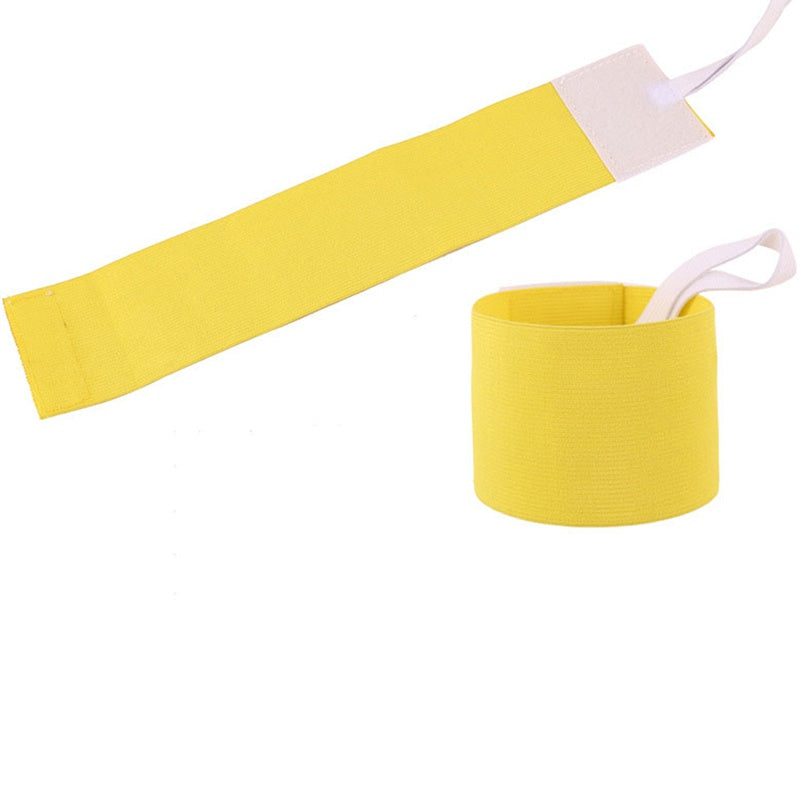 Colorful Football Captain Armband Adjustable Arm Band Anti off Protection