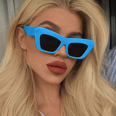 Y2K Cat Eye Sunglasses UV400 Block Anti Glare Glasses