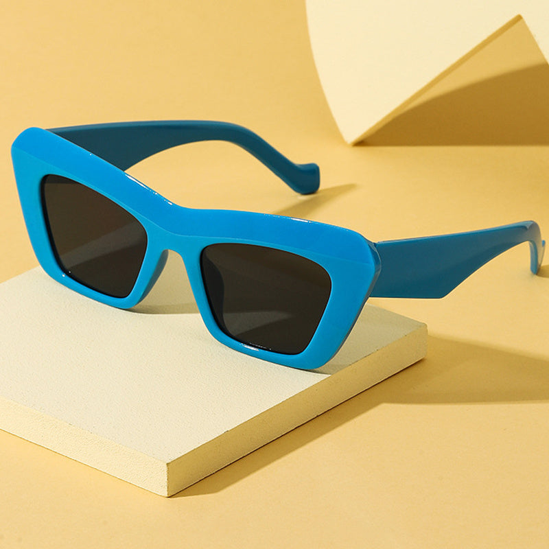 Y2K Cat Eye Sunglasses UV400 Block Anti Glare Glasses