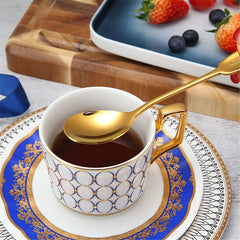 4pcs Flamingo Spoon Set 304 Stainless Steel Teaspoons Mini Coffee Sugar Spoons