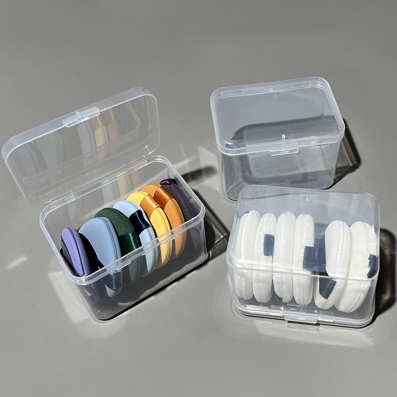 Transparent Square Storage Box Makeup Jewelry Organizer