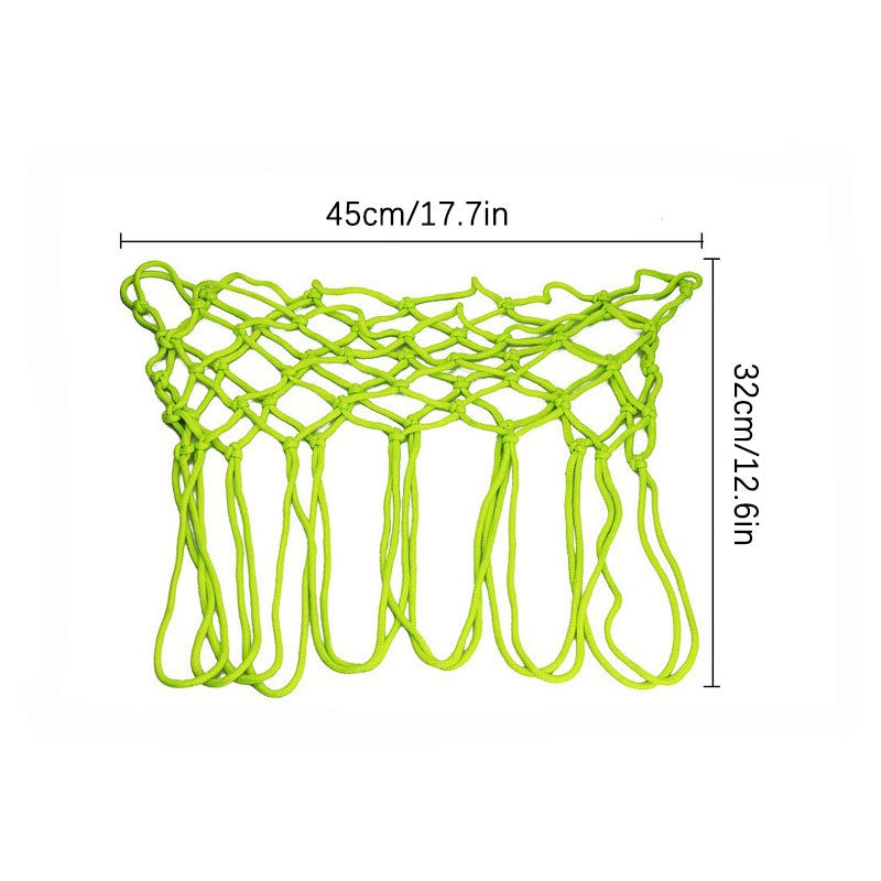 Glow in the Dark Basketball Net for Night Play