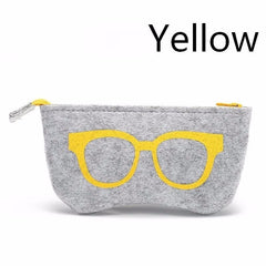 Zipper Cloth Glasses Bag Sunglasses Eyewear Accessories Men Women