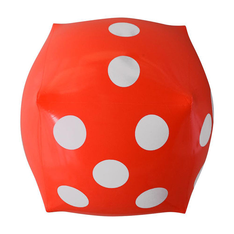 Oversized Inflatable Dice Blow Up Cube Stage Prop Party Beach Pool Toy