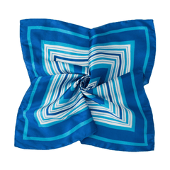 Graphic Bandana Silk Neckerchief Head Wrap Bag Handle Charm