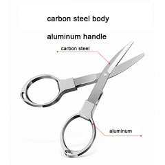 Foldable Fishing Scissor Line Cutter Tackle