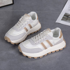 Women's Mesh Running Shoes Thick Sole Platform Casual Sneakers