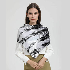 Paisley Geometric Bandana Satin Square Scarf Neckerchief Shawl For Women