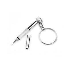 Portable Eyeglass Screwdriver Keychain 3-in-1 Watch Repair Tool
