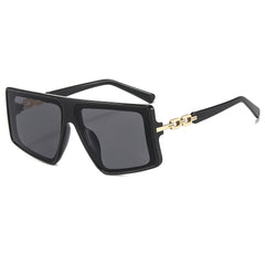Polarized Jelly Sunglasses UV400 Large Chain Charm Glasses