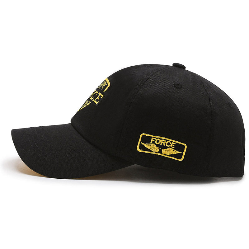 Casual Sun Protection Peaked Cap for Outdoor Activities