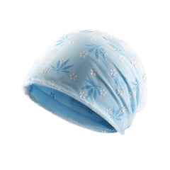 Leaf Lace Beanies Soft Baggy Slouchy Beanie Hat Solid Chemo Cap