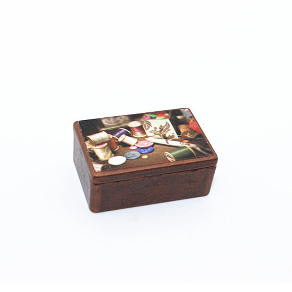 Dollhouse Sewing Box for Fun Decor