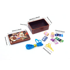 Dollhouse Sewing Box for Fun Decor