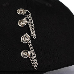 Iron Ring Ball KPOP Hats Adjustable Baseball Cap Hats Snapback Hats