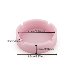 Glow In The Dark Silicone Soft Ashtray for Smoking