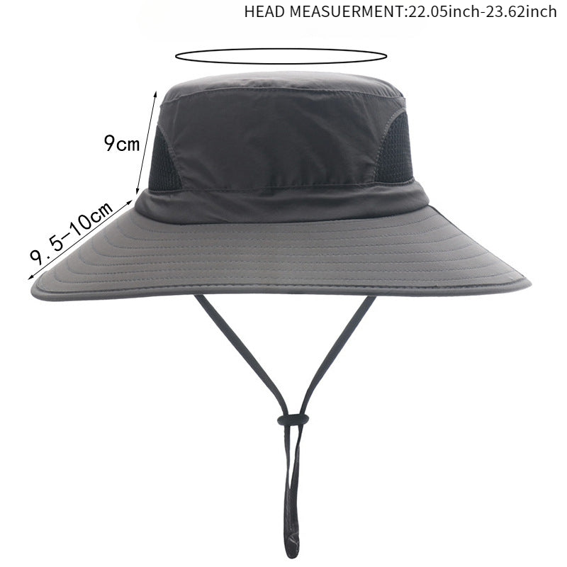 Outdoor Sun Protection Quick drying Sun Hat For Hiking