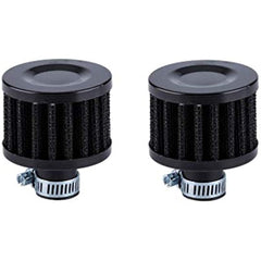 2pcs 12mm Valve Cover Breather Filter Car Motorcycle Air Intake Performance