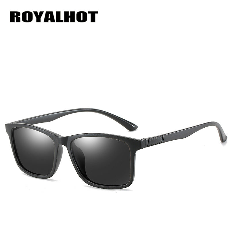 RoyalHot Polarized Sunglasses TR90 Metal Frame Sport Eyewear