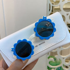 Kids Flowers Shaped Sunglasses UV Protection Glasses For Girls And Boys