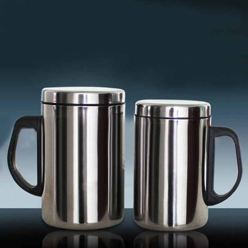 Insulated Water Cup With Lid 350ml 500ml for Outdoor Sports Camping Picnic