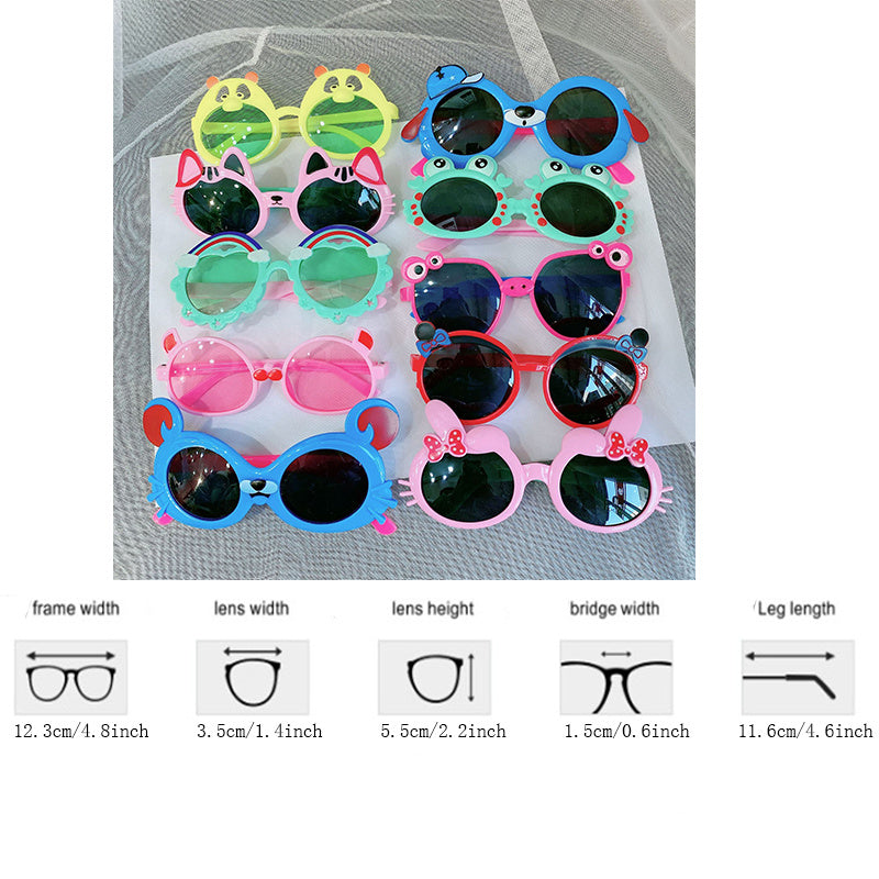 Kids Casual Frame Sunglasses for Outdoor Activities
