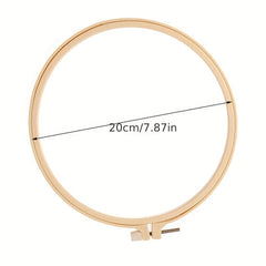 DIY Landscape Embroidery Kit Hoop Threads Needlework Crafts
