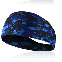 Camouflage Sports Headband Sweatband Women Running Gym Yoga Hair Band