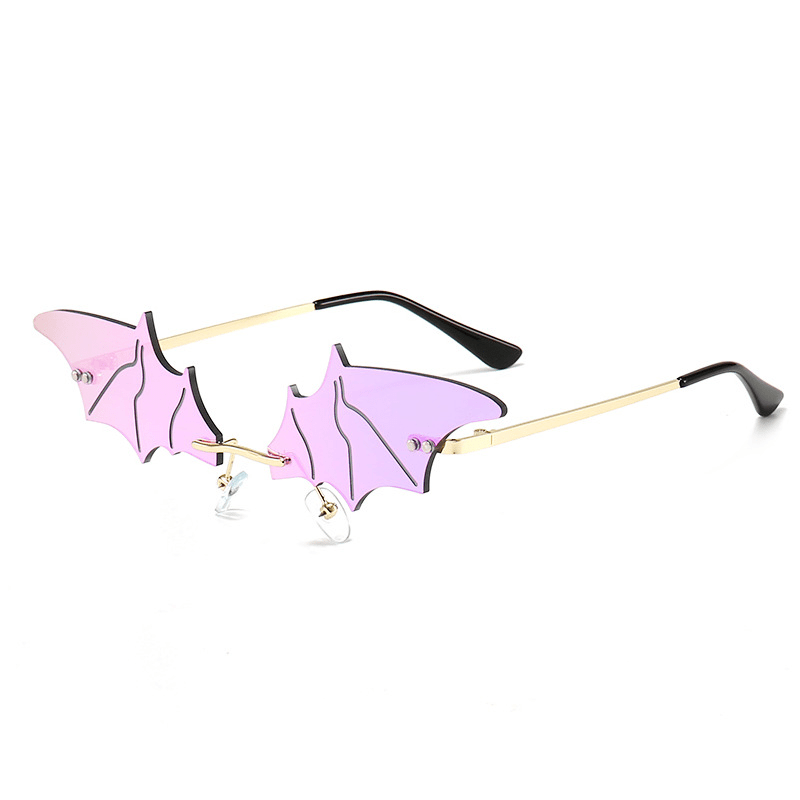 Men's Sunglasses Bat Flame Street Style Glasses