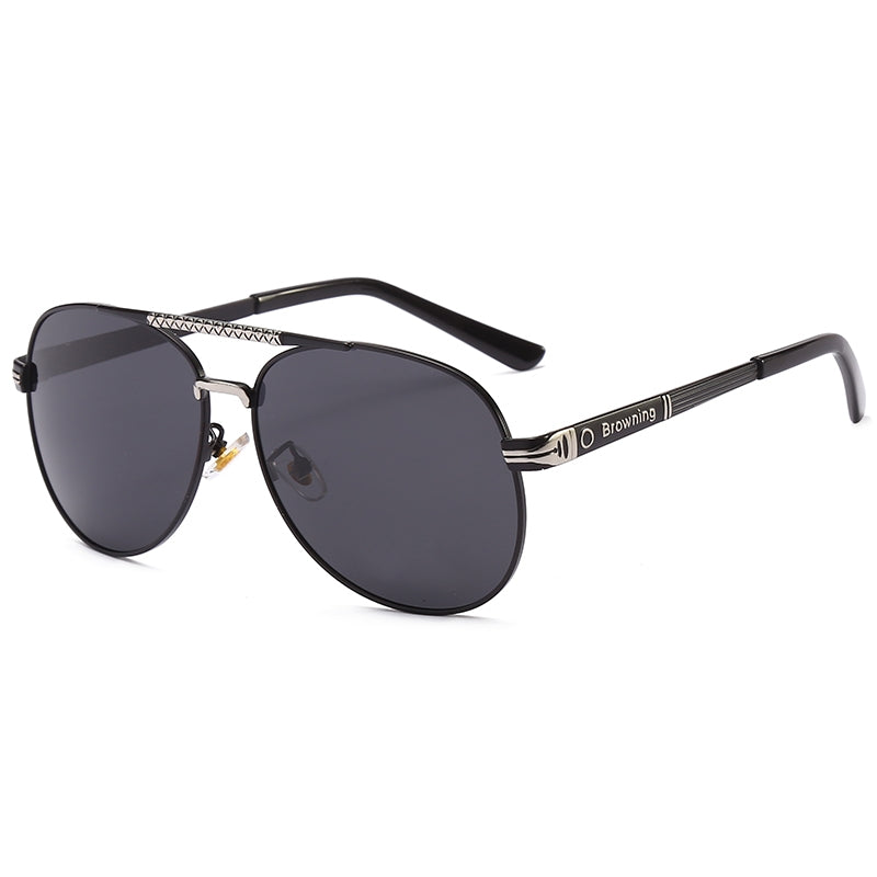 S400 Polarized Photochromic Sunglasses Metal Frame UV400 Retro Sun Glasses
