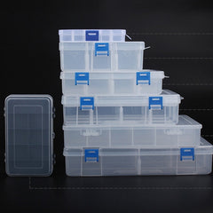 Adjustable Compartment Storage Organizer for Screws Hardware Crafts
