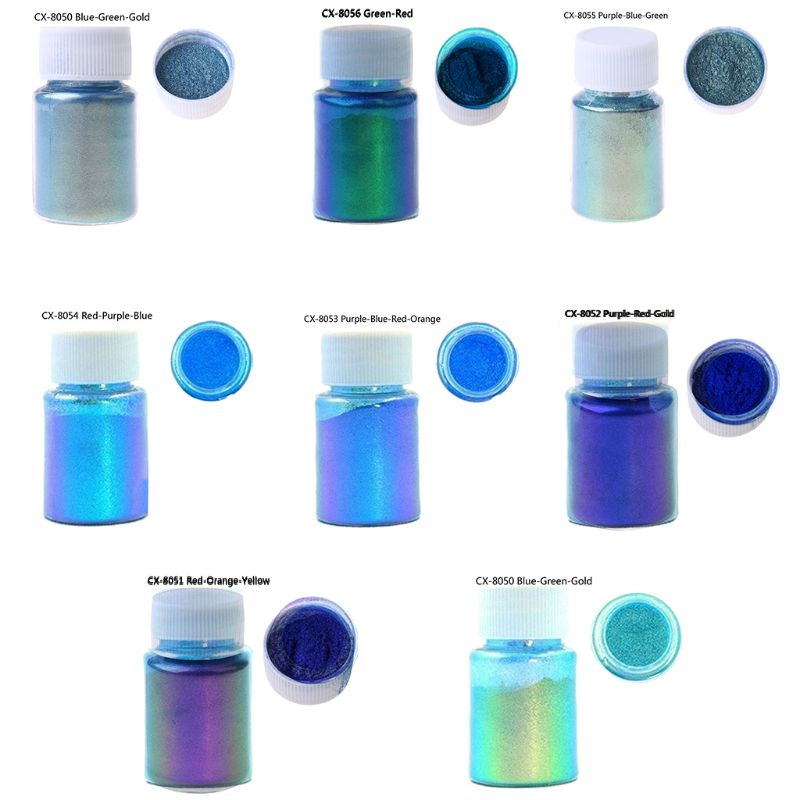 Chameleon Resin Pigment Powder for Epoxy Resin - Magic Discolor Powder