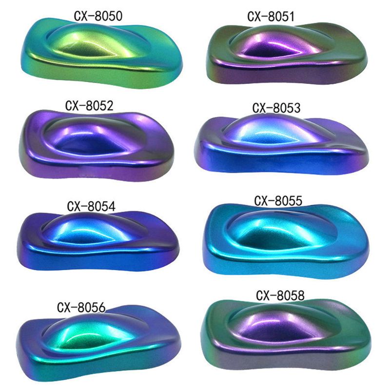Chameleon Resin Pigment Powder for Epoxy Resin - Magic Discolor Powder