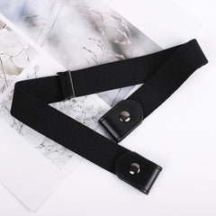 Unisex Lazy Invisible Elastic Waistband Belt For Pants