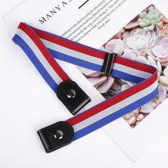 Unisex Lazy Invisible Elastic Waistband Belt For Pants