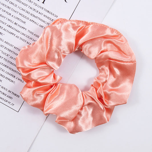 Y2K Satin Scrunchies Large Hair Tie Silky Hair Accessories