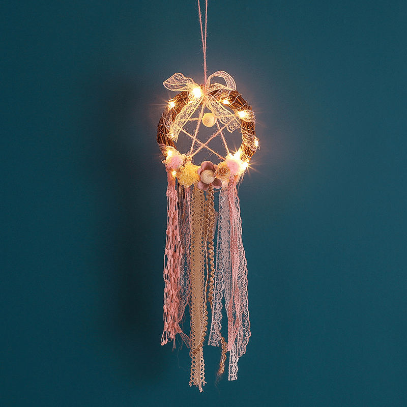 Bohemia Dream Catcher Feather Hanging With Star Home Decoration