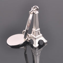Mini Eiffel Tower Model Keychain Bag Pendant Keyring Keyfob Key Chain Jewelry