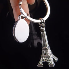 Mini Eiffel Tower Model Keychain Bag Pendant Keyring Keyfob Key Chain Jewelry