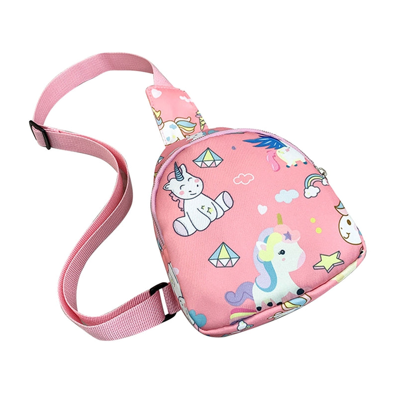 Kids Cross Body Bag Cartoon Dinosaur Print Shoulder Bag