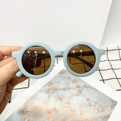 Round Frame Sunglasses for Boys Girls Teens