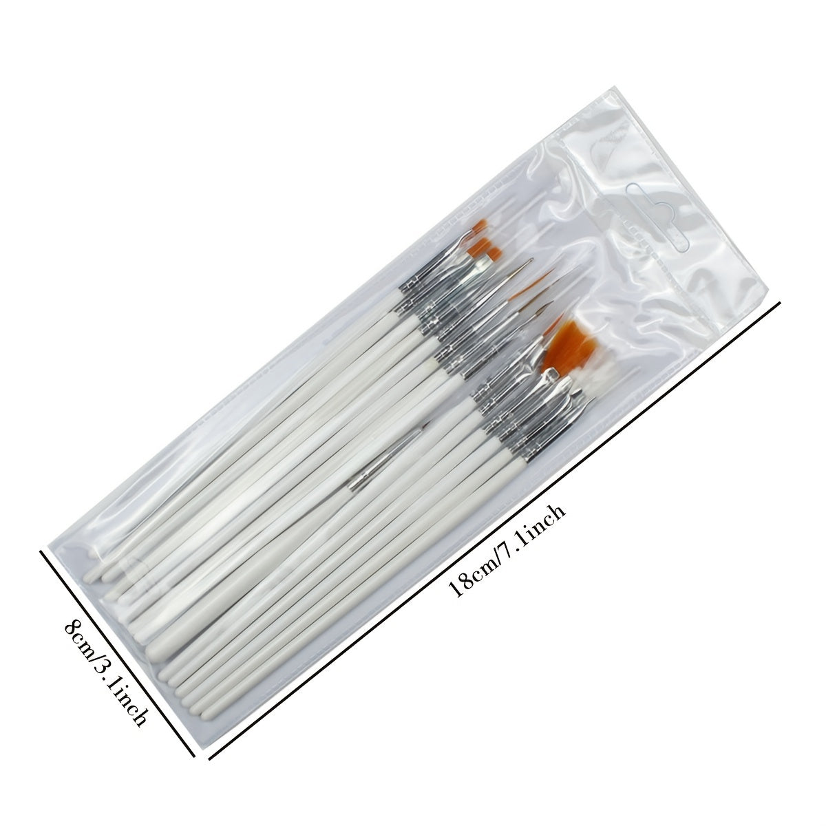 15pcs Detail Hook Line Art Paint Brush Set Watercolor Painting Supplies