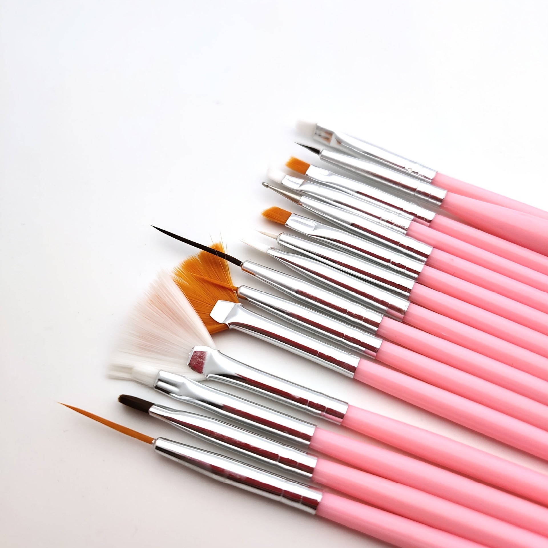 15pcs Detail Hook Line Art Paint Brush Set Watercolor Painting Supplies